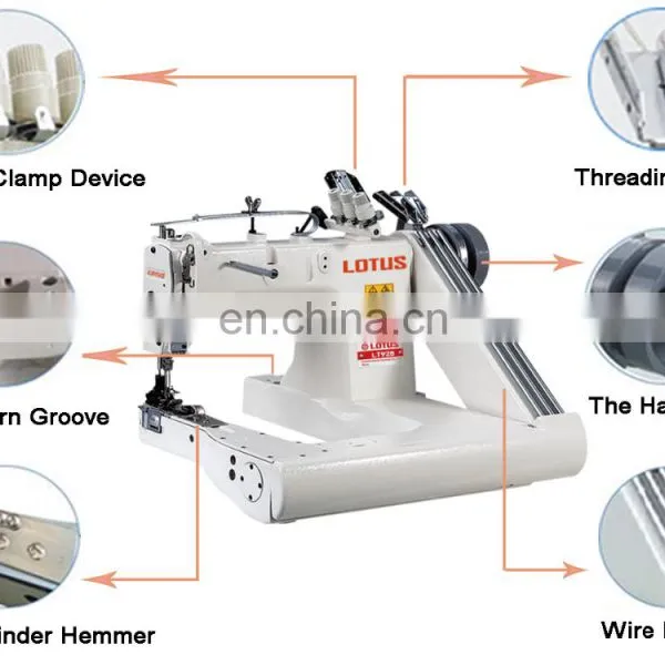 LT 928-PL/PS Three Needle Feed-off-the-arm Chainstitch Sewing Machine Series photo-2