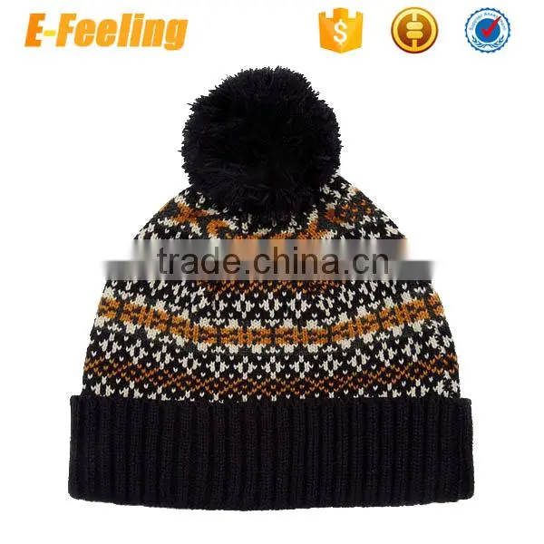Custom High Quality Bobble Beanie/Bobble Beanie Hat photo-2