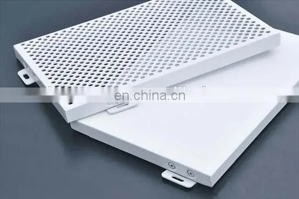 Perforated Metal Panel Lightweight Wall Panel With 0.4mm Aluminum Sheet photo-5