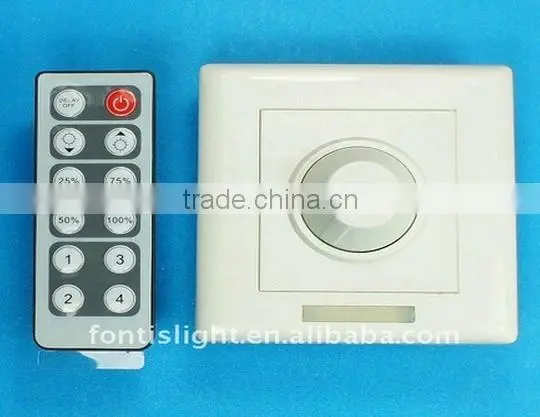 LED Wall Light Use 1channel IR Led Dimmer With 12 Buttons 12V/24V Led Dimmer photo-3