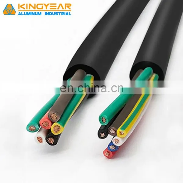 1.5mm 2.5mm Copper Wire Braided Shield Crane Pendant Instrument Cable Fire Alarm Cable Submarine Cable photo-3