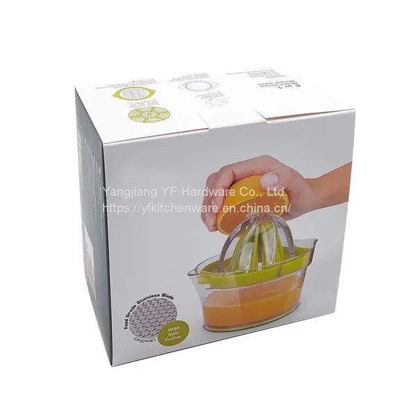 Kitchen Accessories Home and Kitchen Gadgets Fruit & Vegetable Tools 4 in 1multi Juicer Press Manual Orange Squeezer With Measuring Cup photo-2