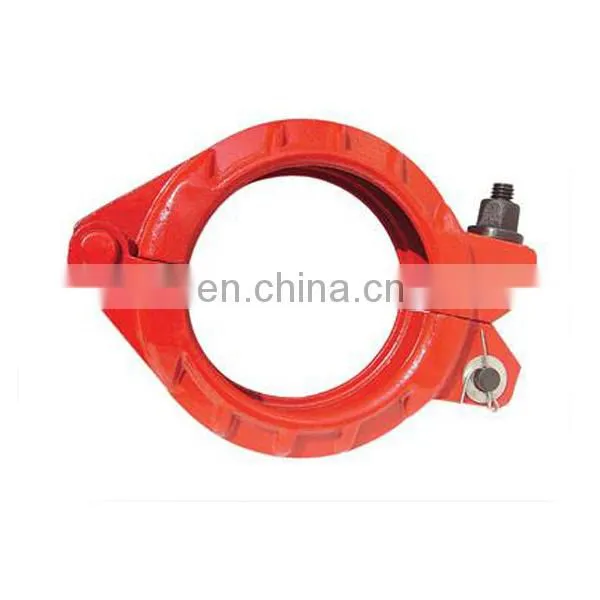 OEM Cast Iron Hand Water Mist Fire Fighting Equipment Pipe Clamp Parts photo-4