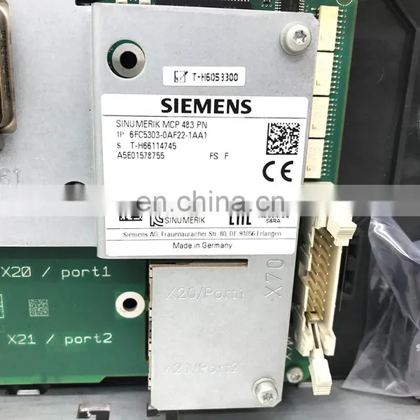 For Sale Siemens Sinumerik Machine Control Panel 6FC5303-0AF22-1AA1 photo-4