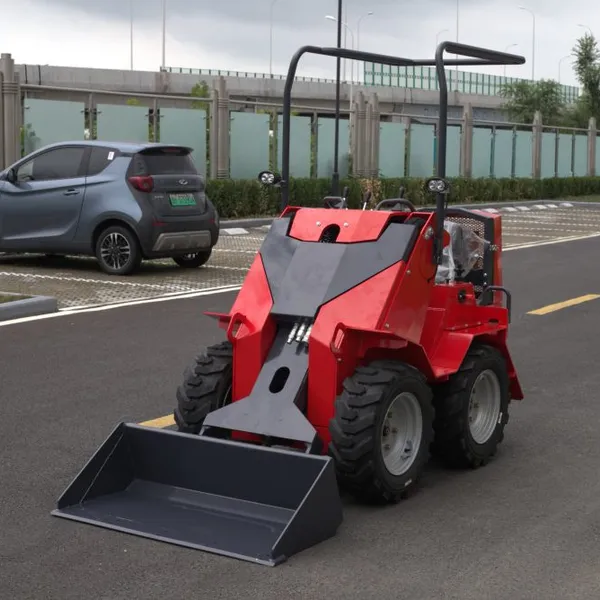 Supply crawler skid loader, gasoline mini shovel loader, multi-function skid loader