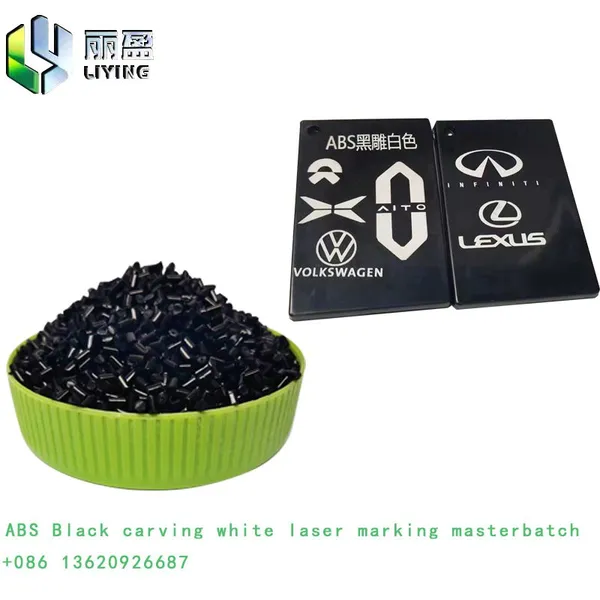 PMMA Black Carving White Laser Engraving Additives|laser Engraving Masterbatch