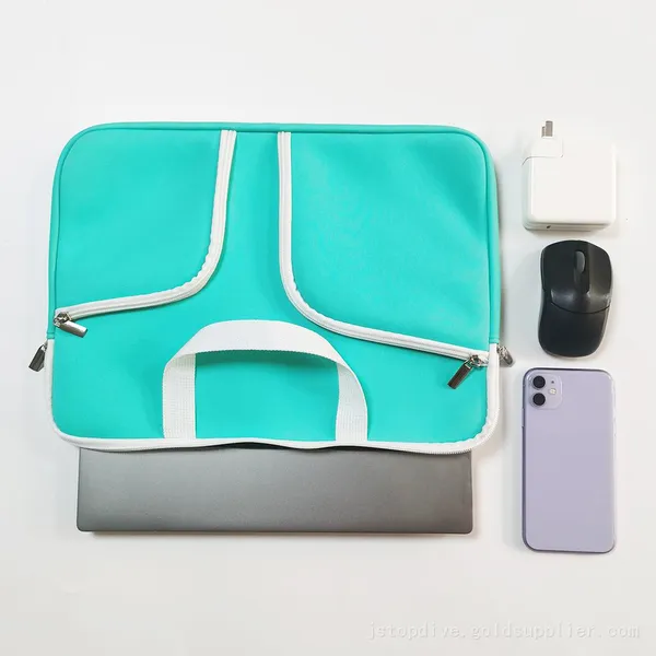 Portable Business Travelling Bags 13 14 15 Inch Neoprene Laptop Case Sleeves photo-2