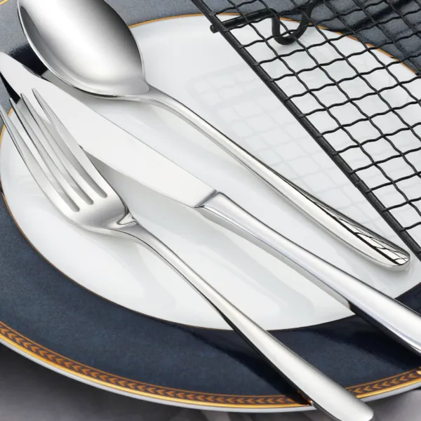 Stainless Steel Full Series Flatware- Knife, Fork, Spoon, Ladle, and Serving Items photo-2