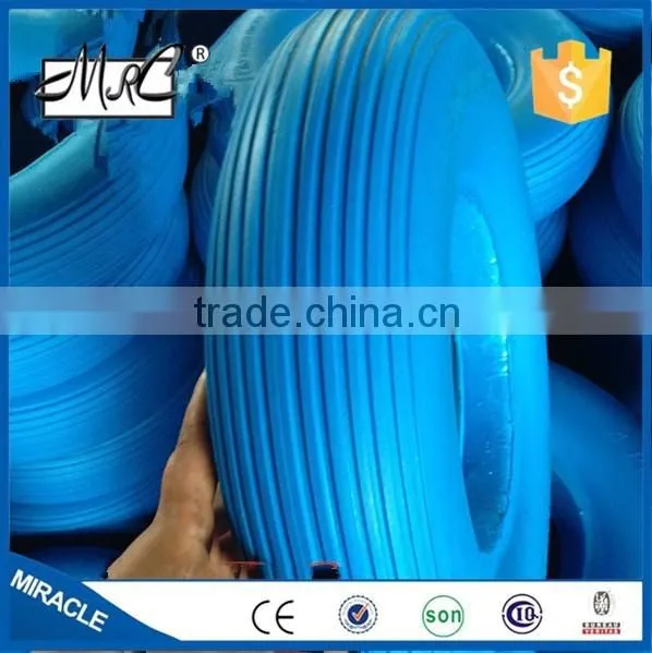 Qingdao High Quality Solid pu Tyre for Wheel Barrow 16x4.00-8 photo-2