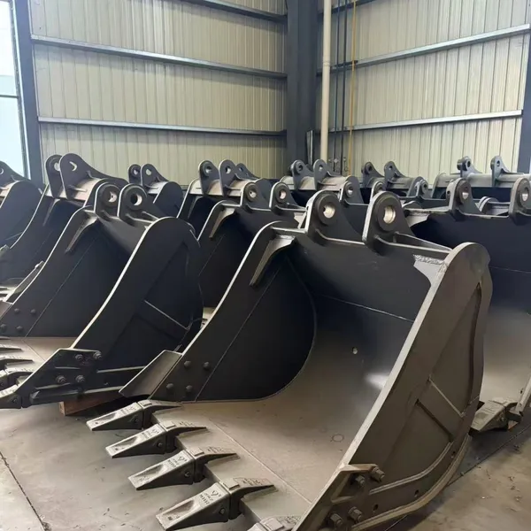 Heavy Duty Excavator Bucket With Hardox 450 Steel Construction photo-2