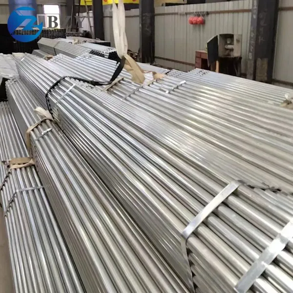 Hot Dipped Galvanized Steel Pipe Round Pipe Scaffold Galvanise Steel Pipe 6 Meter