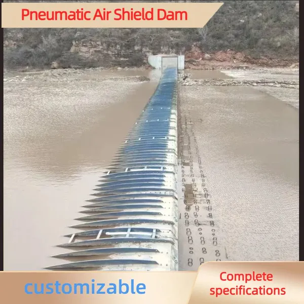 High Water Head Pneumatic Shield Dam Heavy-Duty Water Retaining Facility For Reservoir Auxiliary Use photo-4