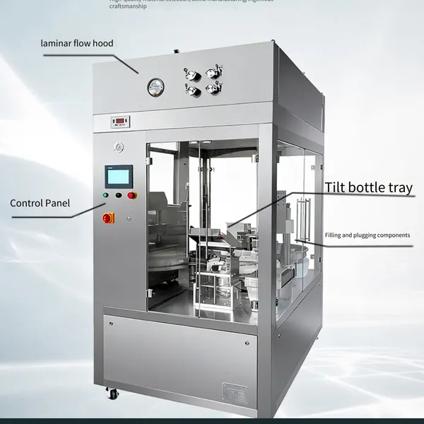 Huangzhi Brand dk Guangzhou Automatic Capping and Filling Equipment for Cartridge Bottles photo-3