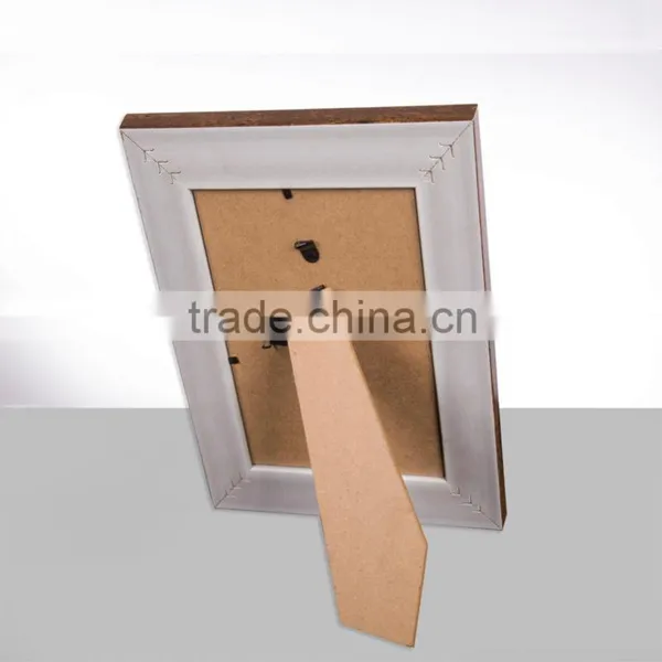 JC Antique Wooden Wedding Decoration Plastic Photo Frame photo-4