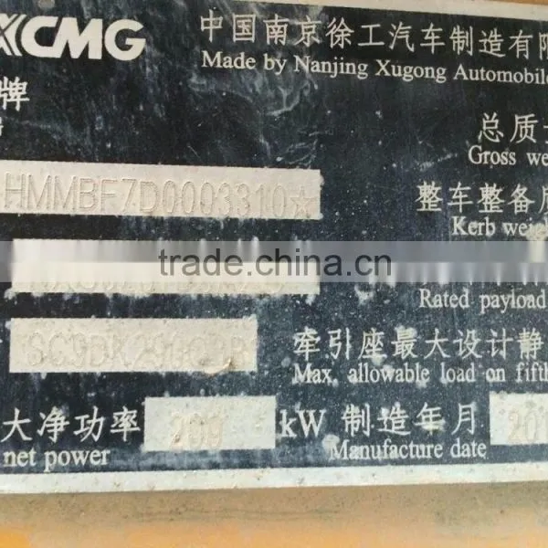 2012 Year Used XCMG Dump Truck 25T BENZ Howo Shacman Volvo Brands Original Paint Tipper photo-5