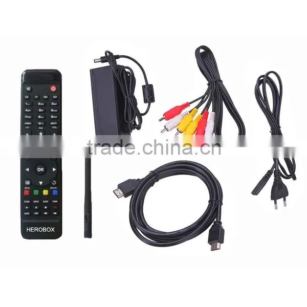 High Speed HEROBOX EX3 HD DVB-S2/T2/C Satellite Receivers Wifi photo-6