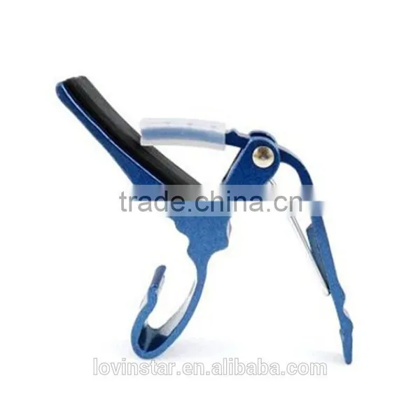 Dropshipping Stringed Instruments Parts Classic Electric Quick Change Guitar Blue Capo photo-3