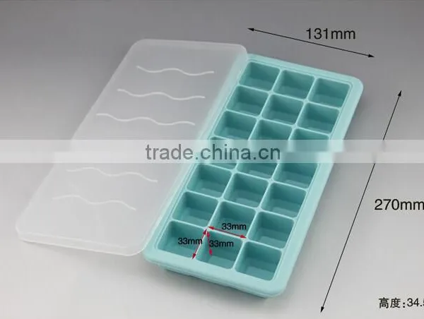 AN730 ANPHY 21slots Silicone Ice Mold or Ice Pattern With a Lid photo-2