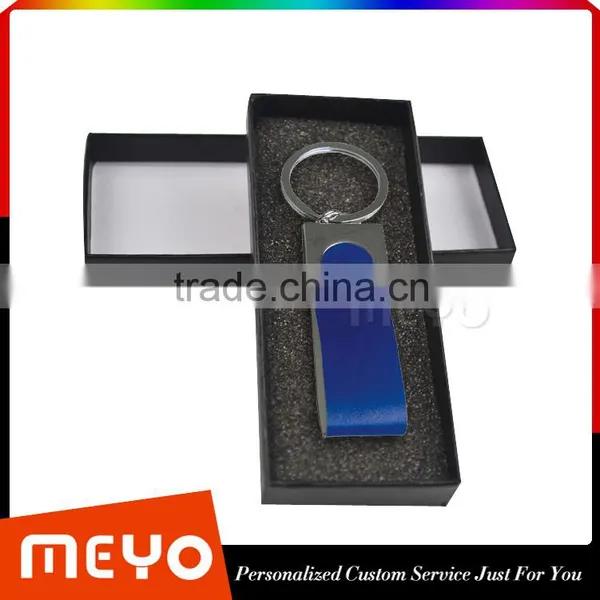 New Products 2015 Innovative Product Metal pu Leather Keychain Embossed Custom Leather Leather Keychain photo-5