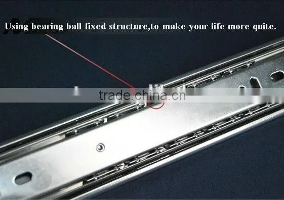 3 Fold 45mm Ball Bearing Drawer Slide photo-4