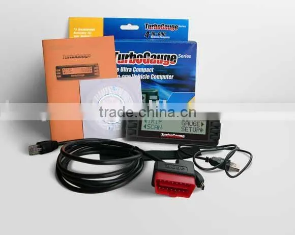 4 in 1-Car Trip Computer Car Black Box Digital Oil Gauge TurboGaugeIII