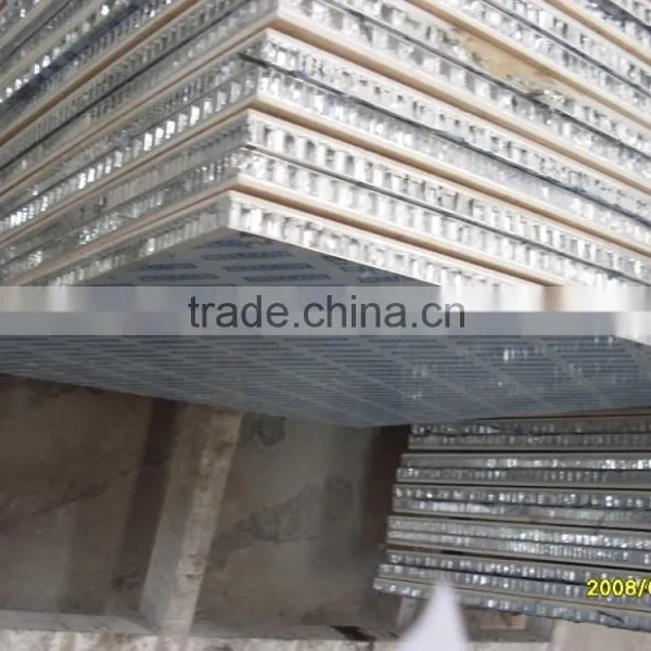 Egyptian Yellow Marble+aluminum Comb Composite Tiles photo-2
