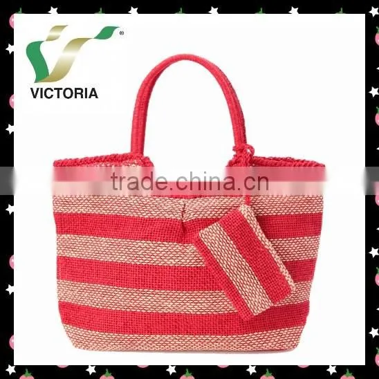 Paper Fabric Promotion Straw Bag