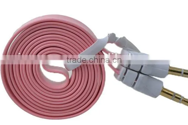 Premium Gold 3.5mm Retractable Aux Jack Audio Cable photo-4