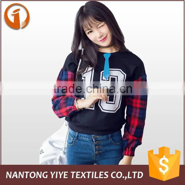 2016 EXW Wholesale High Quality Without Hooded Girls/ladies Autumn/springcasual Sweatshirt photo-3