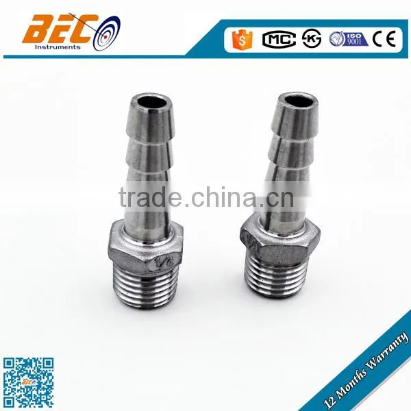 good stainless steel material standard male thread with fast interface adapter pipe nipple