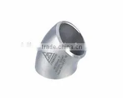 DN100 304L 316 Sanitary Stainless Steel 45 Degree Elbow Bathroom Fittings Names photo-4