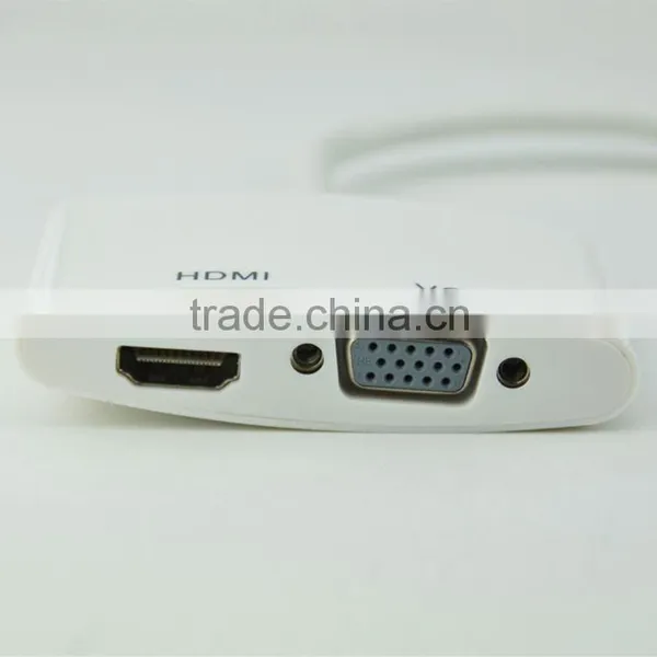 Manufacture Price 1080p dp to Hdmi Vga Converter for Hdtv photo-3