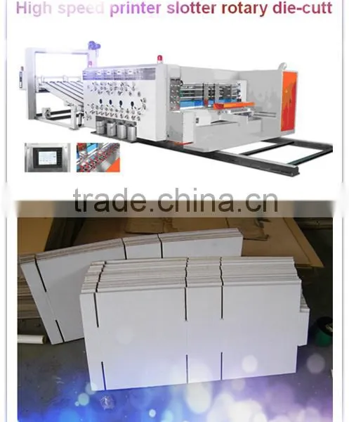 Automatic Printing Die Cutting Making Machine for Pizza Carton Box