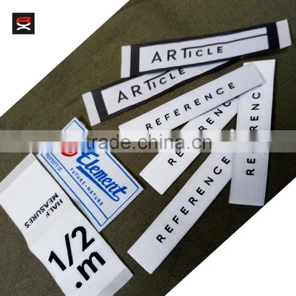 Nice Handfeel Soft Cotton Woven Labels photo-3