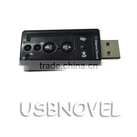 7.1 Channel USB 3D Virtual Audio Sound Card