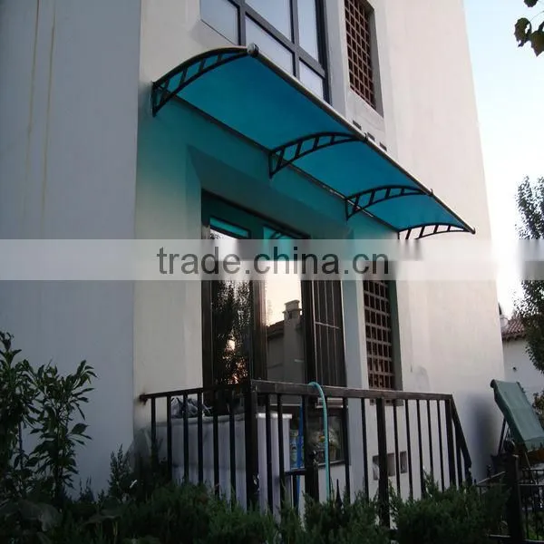 UV Protection Lightweight Roofing Materials Polycarbonate Hollow Sheet Balcony Cover Sheet photo-6