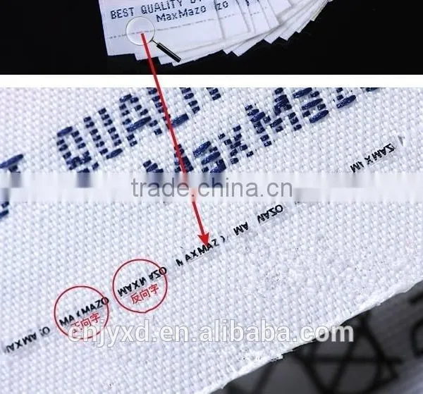 Professional Laser Printed Holographic Garment Woven Label photo-3