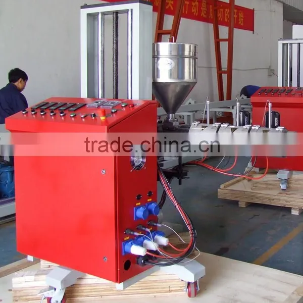 The NEW Type of PVC Plastic Co-extruder for Coextrusion on Profiles photo-5