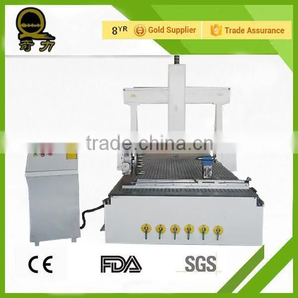 QL-1212 High-feed(1m) Plastic PVC Foam Board Cutting CNC Router With Vacuum Bed Machine photo-2