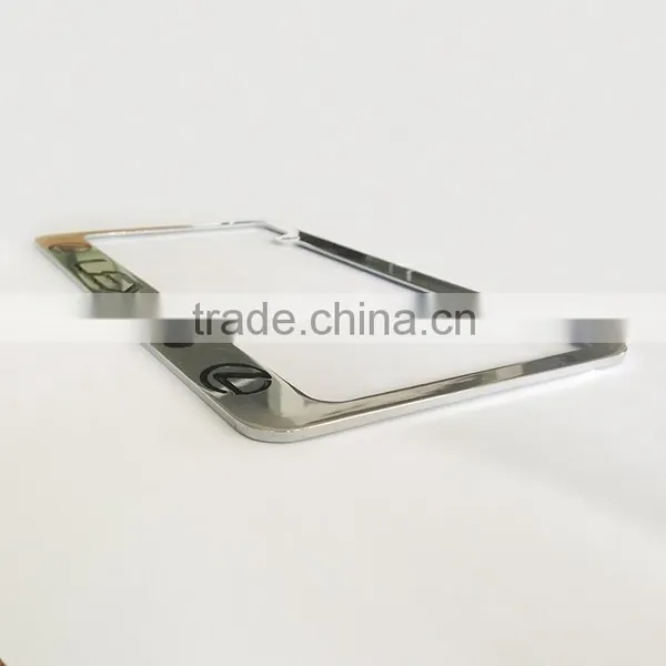 Manufacturer USA Style Zinc Alloy Metal Car License Plate Frame,car License Frame photo-3