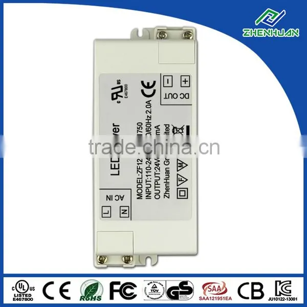Indoor Use Power Supply 42W 24V 1.75A Dali Led Driver UL CE Approved photo-3