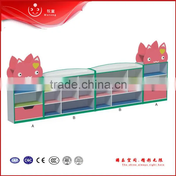 Kindergarten Modern Kids Wall Unit Furniture photo-3