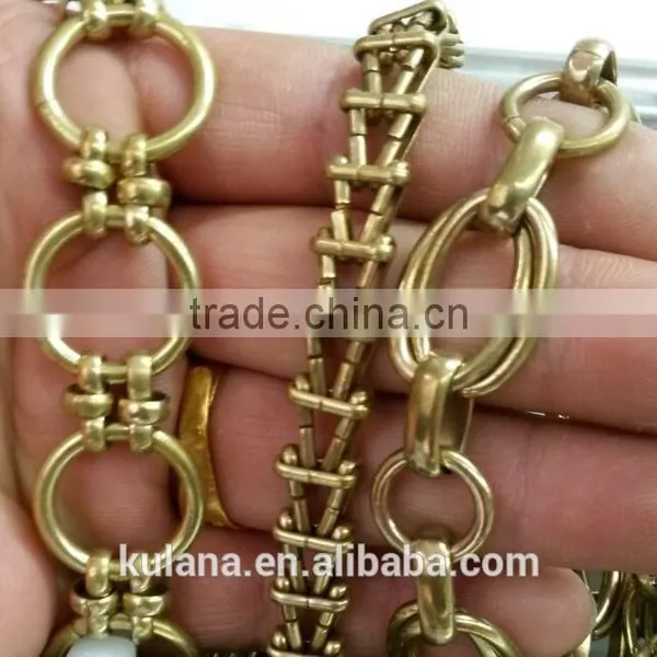 Manufacturer Top Selling Eco-friendly Brass Chain Jewelry Chain Sunken Treasure Patina Brass Chain