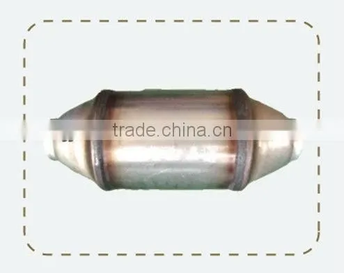 Catalytic Converter CERAMIC Core UNIVERSAL, 2 1/2" 400 Cell Stainless Steel, NEW