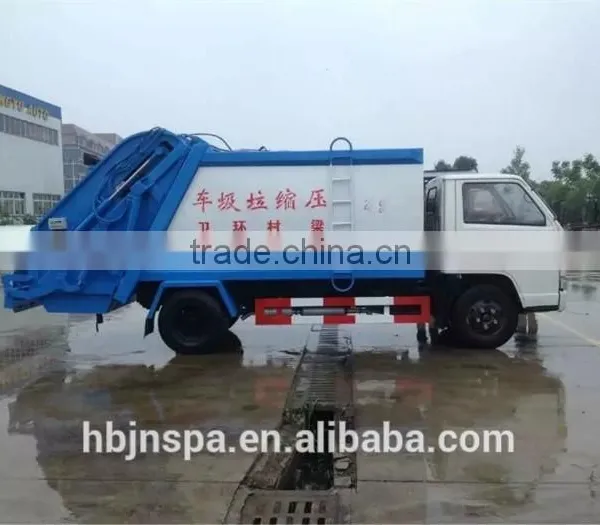 NEW 4000 Liters Factory Sale JMC Compactor Garbage Truck photo-3