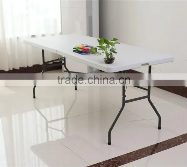 6feet plastic fold-in-half table