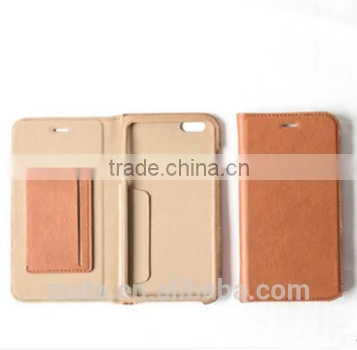 Retro Style Flip PU Leather Case With Card Slot Leather Case For Iphone 6 photo-6