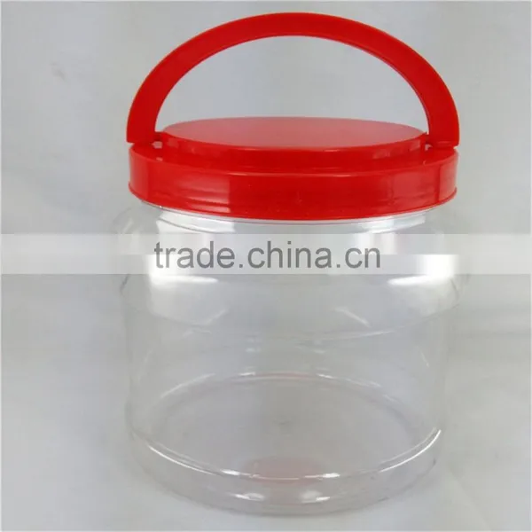 Clear Storage Jars With Plastic Lids for Promotion photo-6