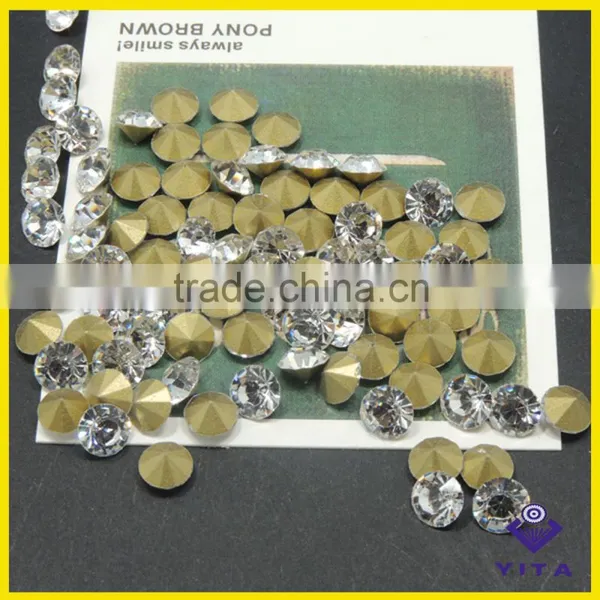 ZheJing YiWu Chaton Factory Sale Glass Stone for Shoes Ornament photo-4