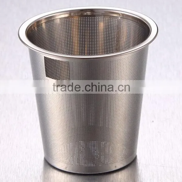 Competitive Price Stainless Steel Etched Mesh Glass Tea Infuser photo-2